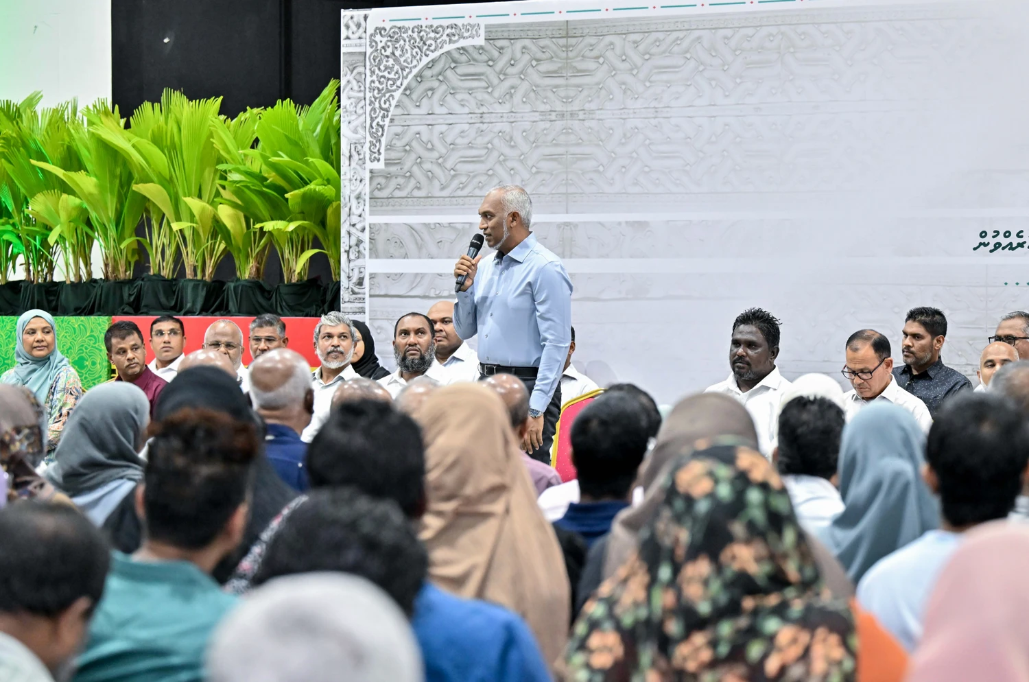 Image for ބޯހިޔާވަހިކަމުގެ ވަޢުދަކީ ފުއްދޭނޭ އަދި ފުއްދަވައިދެއްވާނޭ ވަޢުދެއްކަމަށް ރައީސުލްޖުމްހޫރިއްޔާ ވިދާޅުވެއްޖެ service